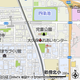 奈良県橿原市四条町15周辺の地図