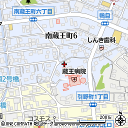 沼田会館周辺の地図