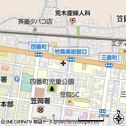 株式会社中電工　笠岡営業所周辺の地図