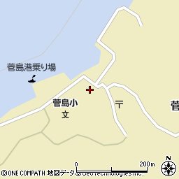 鳥羽市役所　菅島保育所周辺の地図