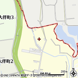 大阪府富田林市別井1丁目7周辺の地図