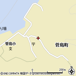 三重県鳥羽市菅島町80周辺の地図