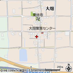 奈良県葛城市大畑242周辺の地図