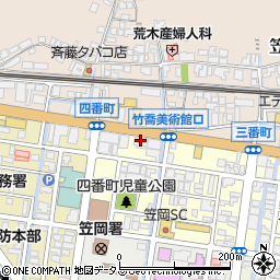 玉島信用金庫笠岡支店周辺の地図