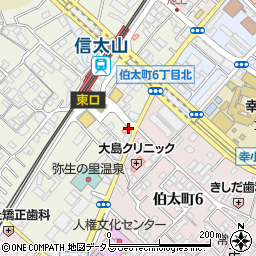 水田内科クリニック周辺の地図