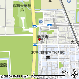 奈良県橿原市四条町40周辺の地図