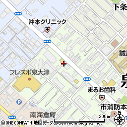 居酒屋+BAR あぃりぃ!周辺の地図