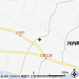 広島県東広島市河内町河戸1104周辺の地図