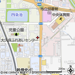 奈良県橿原市四条町6周辺の地図
