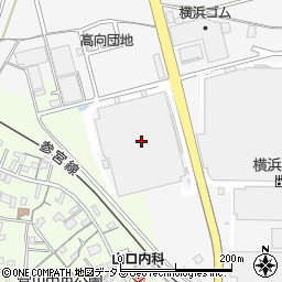 横浜ゴム三重工場西側物流倉庫周辺の地図
