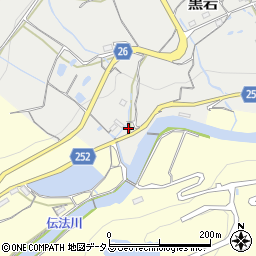 香川県小豆郡土庄町黒岩8周辺の地図