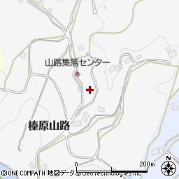 奈良県宇陀市榛原山路172周辺の地図