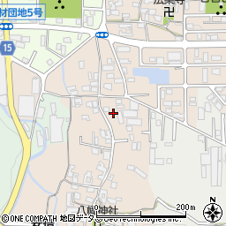 奈良県桜井市生田35周辺の地図