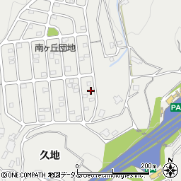 広島県広島市安佐北区安佐町久地1185-16周辺の地図
