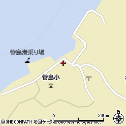 鳥羽磯部漁協菅島支所周辺の地図