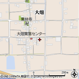 奈良県葛城市大畑112周辺の地図