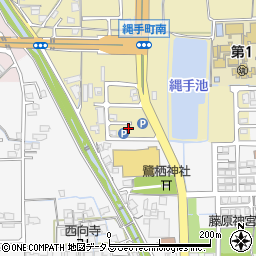 奈良県橿原市縄手町377-6周辺の地図