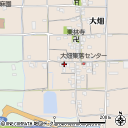 奈良県葛城市大畑246周辺の地図
