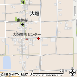 奈良県葛城市大畑113-1周辺の地図