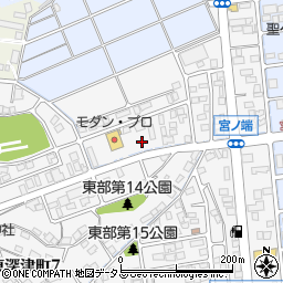 福山深津郵便局 ＡＴＭ周辺の地図