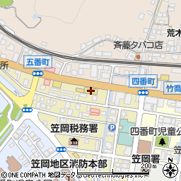 ネッツトヨタ山陽笠岡店周辺の地図