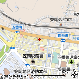 岡山ダイハツ販売ダイハツかさおか周辺の地図