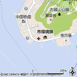 内海株式会社　笠岡配送センター周辺の地図