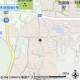 奈良県桜井市生田29周辺の地図