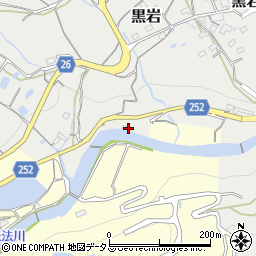 香川県小豆郡土庄町黒岩262-1周辺の地図