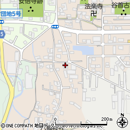 奈良県桜井市生田30周辺の地図