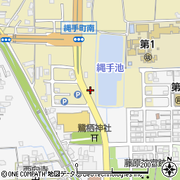 奈良県橿原市縄手町388-1周辺の地図