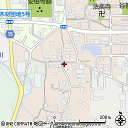 奈良県桜井市生田28周辺の地図
