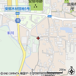 奈良県桜井市生田974周辺の地図