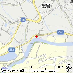 香川県小豆郡土庄町黒岩260周辺の地図