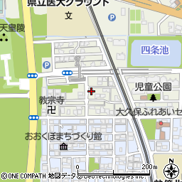 奈良県橿原市四条町23周辺の地図