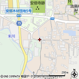 奈良県桜井市阿部42周辺の地図