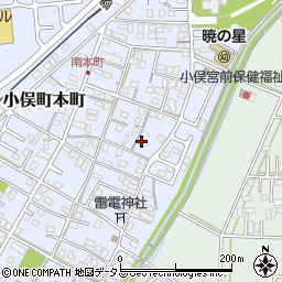 三重県伊勢市小俣町本町1206周辺の地図