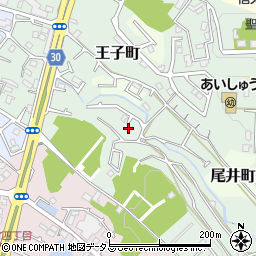 大阪府和泉市王子町358-13周辺の地図