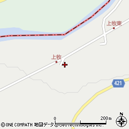 三重県多気郡多気町牧871周辺の地図