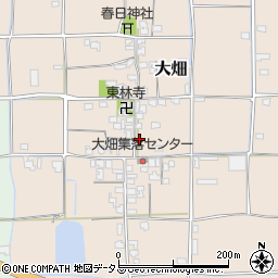 奈良県葛城市大畑121周辺の地図