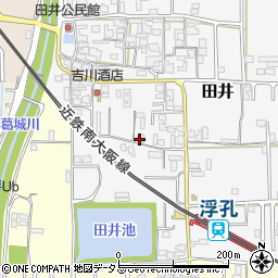 奈良県大和高田市田井101周辺の地図