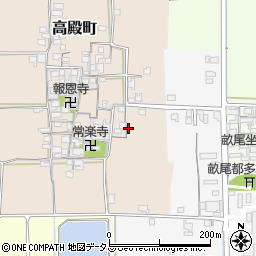 奈良県橿原市高殿町112周辺の地図