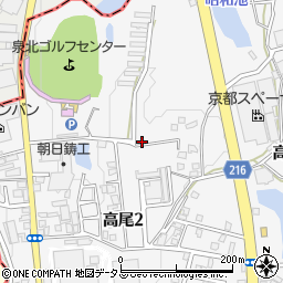 大阪府堺市南区高尾2丁551周辺の地図