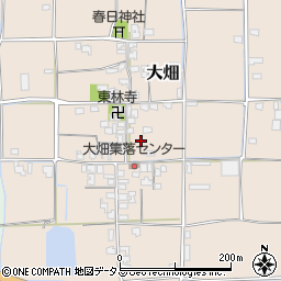 奈良県葛城市大畑122周辺の地図