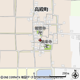 奈良県橿原市高殿町143周辺の地図