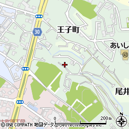 大阪府和泉市王子町307周辺の地図