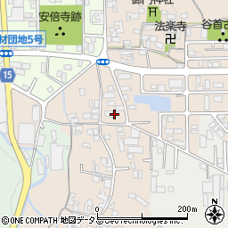 奈良県桜井市生田24周辺の地図