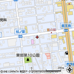 クックチャム　南蔵王店周辺の地図