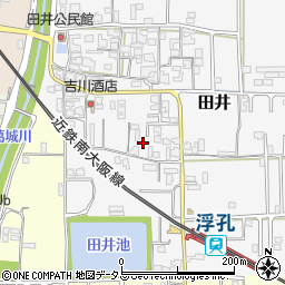 奈良県大和高田市田井103周辺の地図