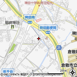 岡山県倉敷市児島稗田町1944周辺の地図